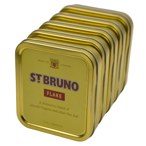 ST BRUNO FLAKE PIPE TOBACCO (SLEEVES)
