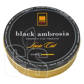 MAC BAREN BLACK AMBROSIA 3.5 OZ TIN