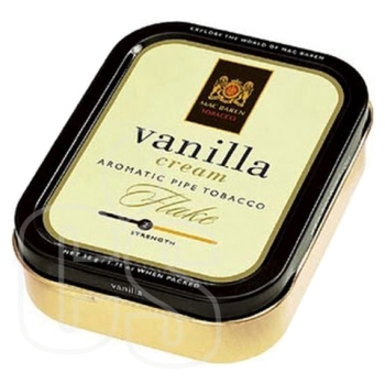 MAC BAREN VANILLA CREAM FLACKE CUT 1.75 OZ TIN