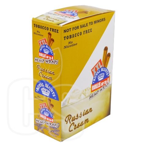 ROYAL BLUNTS XXL HEMP WRAPS - RUSSIAN CREAM