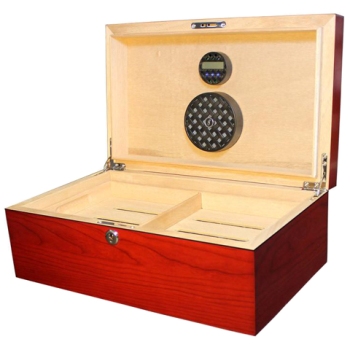 BRIGHAM SOLSTICE CHERRY HUMIDOR 75 COUNT