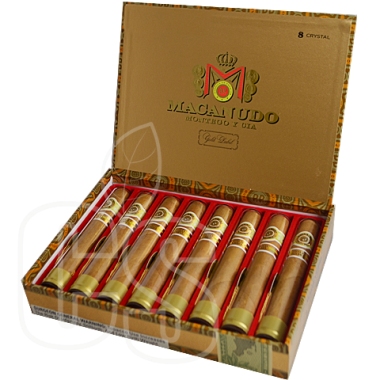 MACANUDO GOLD LABEL CRYSTAL GLASS TUBOS