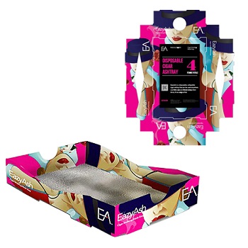 EAZYASH FEMME FATAL DISPOSABLE ASHTRAY