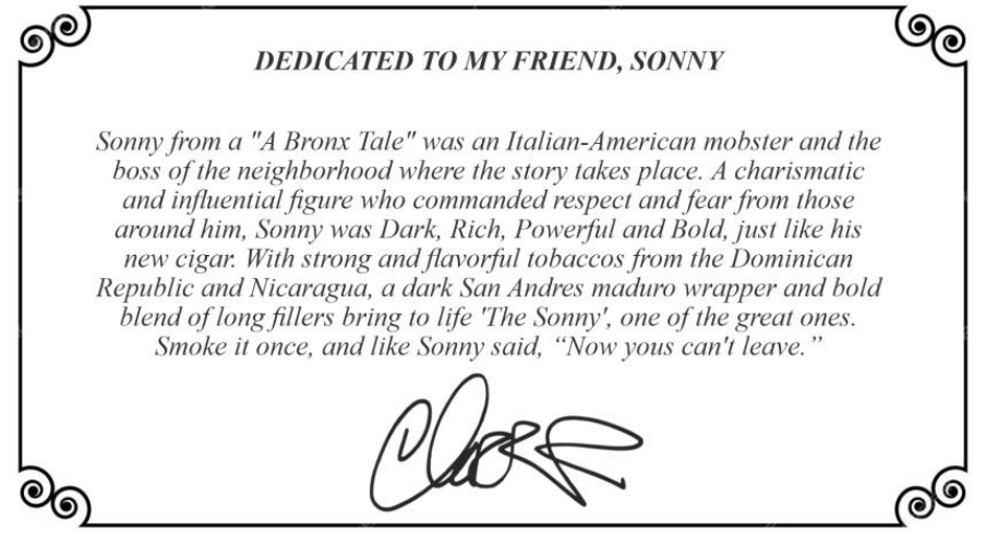 A BRONX TALE "SONNY" LIMITED EDITION by EPIC Cigars - Image 3