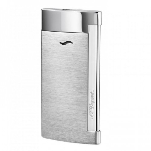 S.T. DUPONT SLIM 7 BRUSHED CHROME LIGHTER