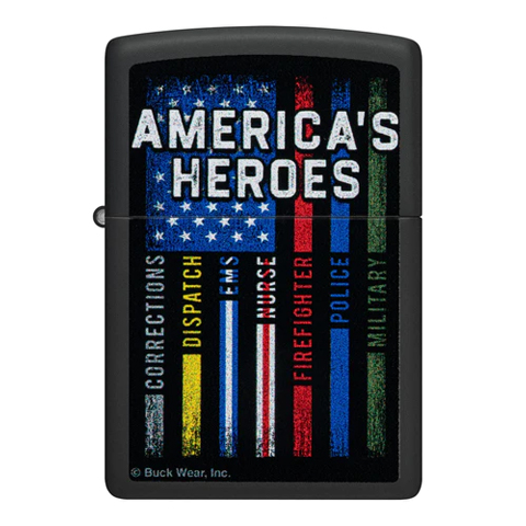 ZIPPO WEAR AMERICAN HEROES