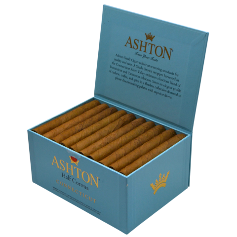 ASHTON CONNECTICUT HALF CORONA BOX