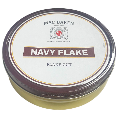 MAC BAREN NAVY FLAKE CUT 3.5 OZ TIN
