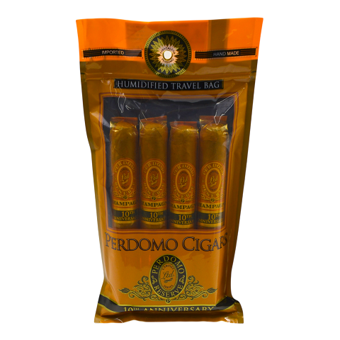 PERDOMO 10TH ANNIVERSARY CHAMPAGNE EPICURE TRAVEL BAG FRESH PACK