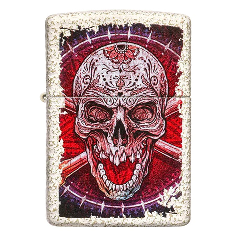 ZIPPO SKULL DESIGN
